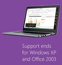 Microsoft ends support for XP